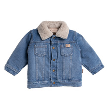 Cargar imagen en el visor de la galería, Jacket Denim Teddy
