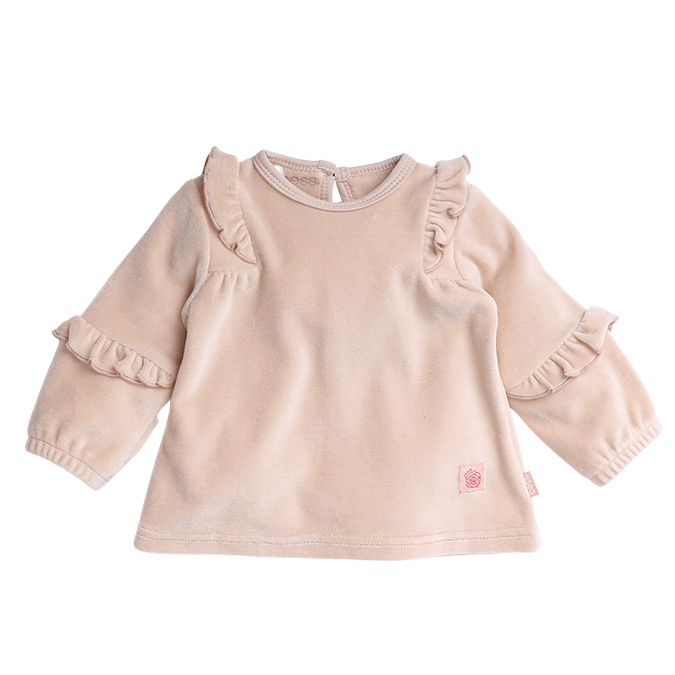 Shirt Velvet Ruffles