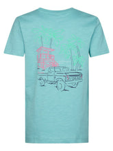 Lade das Bild in den Galerie-Viewer, T-shirt Petrol TSR647
